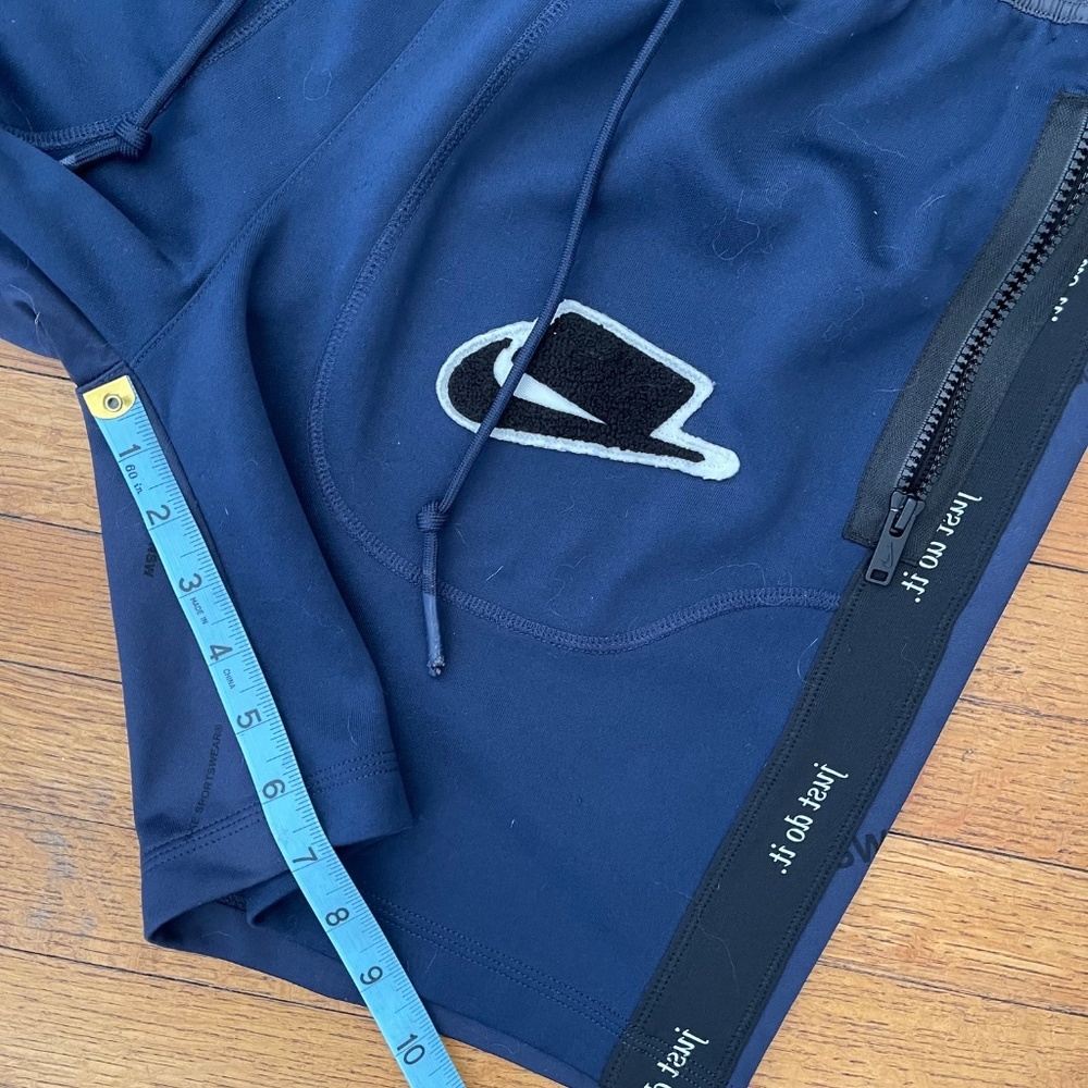 Nike NSW NSP Shorts Obsidian Anthracite | Men’s Small | Zip Pocket - Picture 7 of 9